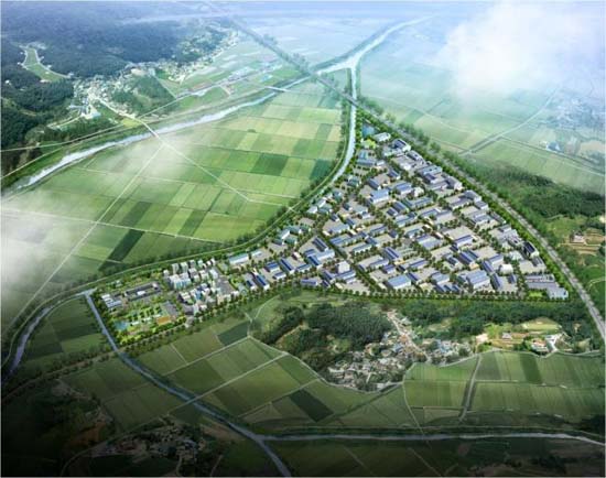 강진환경산단 조감도